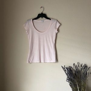 James Perse Soft Pink Top.